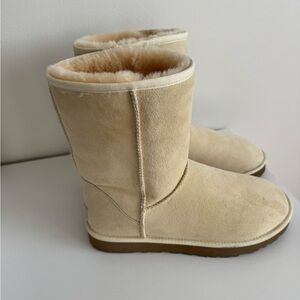 UGG Classic 2 Cream Genuine Shearling Winter Boots